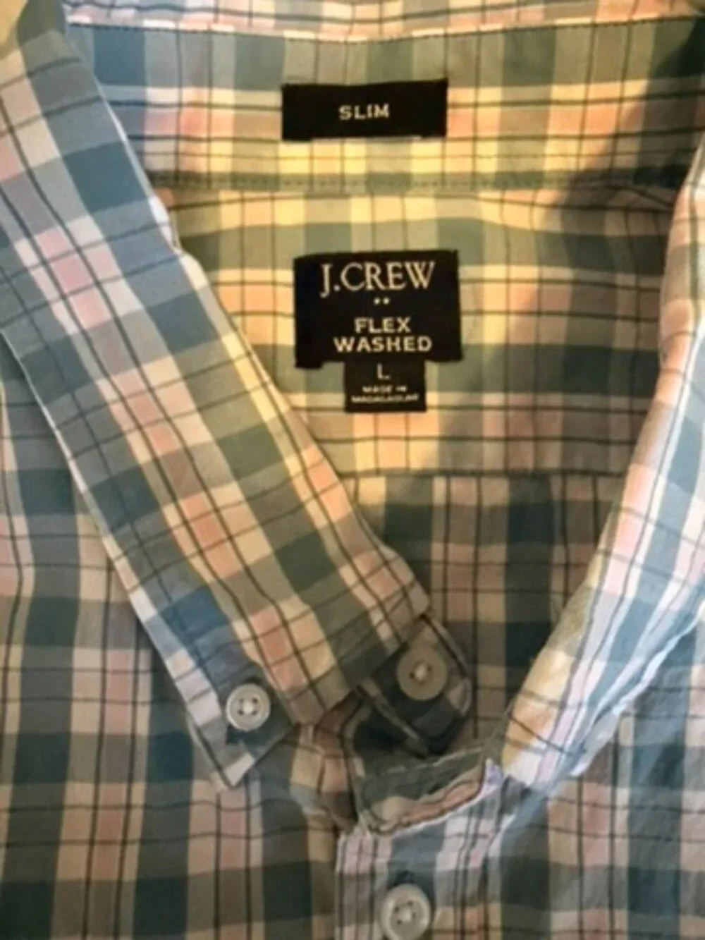 Men’s J.Crew Button Up Shirts Large Tall Bundle